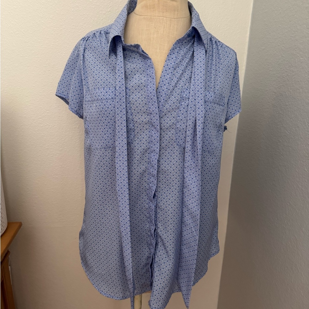 New York & Company Neck Tie Blouse Size M - 5 x $25 - Picture 3 of 7